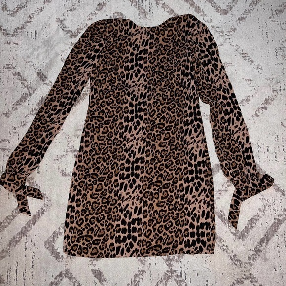 Dress the Population Dahlia Leopard Dress Small - Picture 2 of 7